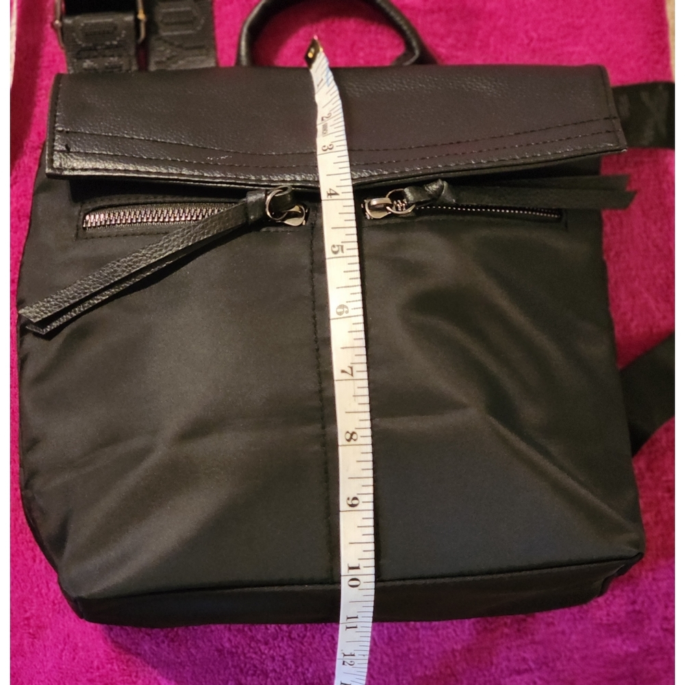 New Botkier New York Backpack Black Vegan Leather - Picture 12 of 16